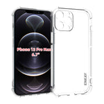 Hat-Prince ENKAY Custodia morbida antiurto in TPU trasparente con protezione anticaduta, For iPhone 13 mini, For iPhone 13, For iPhone 13 Pro, For iPhone 13 Pro Max