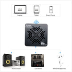 Ricevitore audio Bluetooth Q3 wireless HiFi AUX 3,5 mm