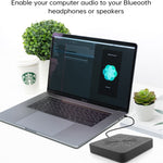 Ricevitore audio Bluetooth Q3 wireless HiFi AUX 3,5 mm