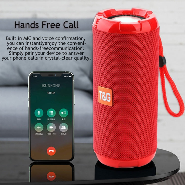 T&G TG621 Altoparlante wireless stereo 3D impermeabile portatile, supporto radio FM / TWS / scheda TF