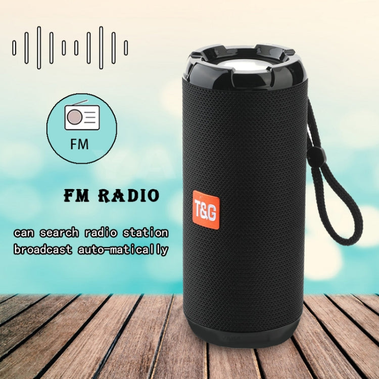 T&G TG621 Altoparlante wireless stereo 3D impermeabile portatile, supporto radio FM / TWS / scheda TF