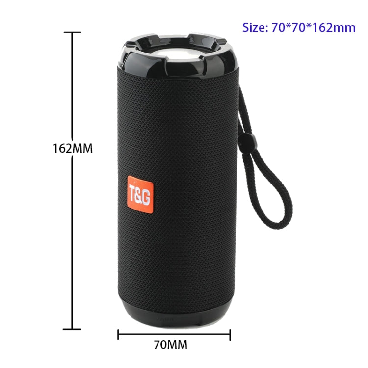 T&G TG621 Altoparlante wireless stereo 3D impermeabile portatile, supporto radio FM / TWS / scheda TF