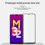 Pellicola in vetro temperato a schermo intero MOFI 9H 2.5D, For Samsung Galaxy M32