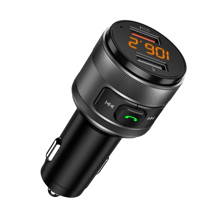 Trasmettitore FM wireless C57 QC3.0 Caricatore per auto veloce Bluetooth 5.0 Modulatore per auto vivavoce Lettore MP3 di memoria flash USB, C57
