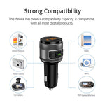 Trasmettitore FM wireless C57 QC3.0 Caricatore per auto veloce Bluetooth 5.0 Modulatore per auto vivavoce Lettore MP3 di memoria flash USB, C57