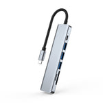 Docking station HUB 7 in 1 USB-C con HDMI 4K 30Hz