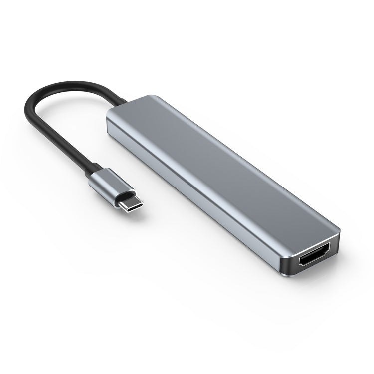 Docking station HUB 7 in 1 USB-C con HDMI 4K 30Hz