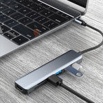 Docking station HUB 7 in 1 USB-C con HDMI 4K 30Hz