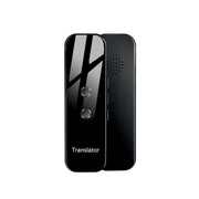 G6 Traduttore vocale istantaneo portatile in tempo reale Traduttore multilingue Traduttore vocale Assistente di viaggio personale, G6 Gray, G6 Black