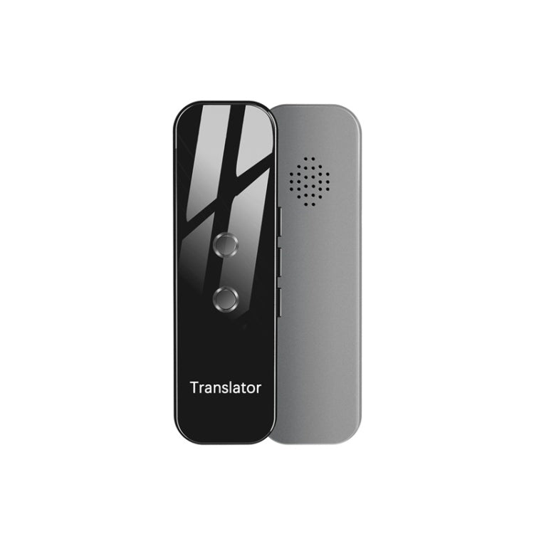 G6 Traduttore vocale istantaneo portatile in tempo reale Traduttore multilingue Traduttore vocale Assistente di viaggio personale, G6 Gray, G6 Black