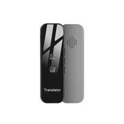 G6 Traduttore vocale istantaneo portatile in tempo reale Traduttore multilingue Traduttore vocale Assistente di viaggio personale, G6 Gray, G6 Black