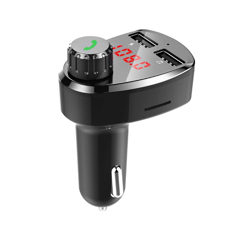 G13 Lettore MP3 per auto Dispositivo vivavoce Bluetooth Trasmettitore FM Kit per auto Caricatore rapido doppio USB, G13