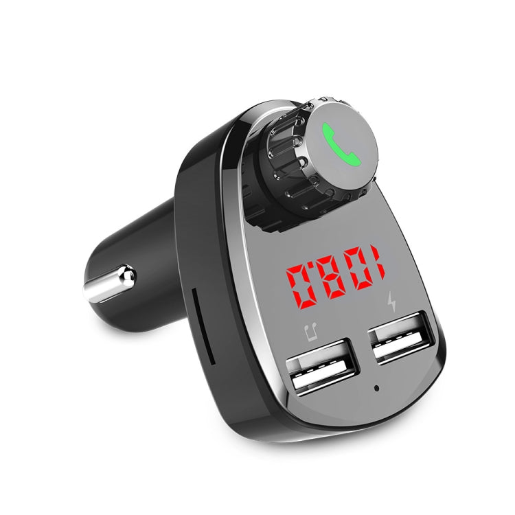 G13 Lettore MP3 per auto Dispositivo vivavoce Bluetooth Trasmettitore FM Kit per auto Caricatore rapido doppio USB, G13