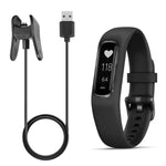 Caricabatterie in plastica per Smartwatch Garmin Vivosmart 4, cavo dati, cavo di ricambio, 1m