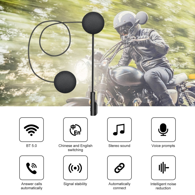 Le cuffie Bluetooth per casco moto T4 BT 5.0 Stereo si connettono automaticamente per supportare SIRI, T4