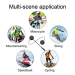 Cuffie Bluetooth per casco moto T4 BT 5.0 stereo