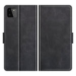 Per Samsung Galaxy A22 5G Custodia in pelle a vibrazione orizzontale con fibbia magnetica a doppio lato con supporto e slot per carte e portafoglio
