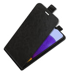 Per Samsung Galaxy A22 5G R64 Texture Custodia protettiva in pelle a vibrazione verticale singola con slot per schede e cornice per foto, For Galaxy A22 5G