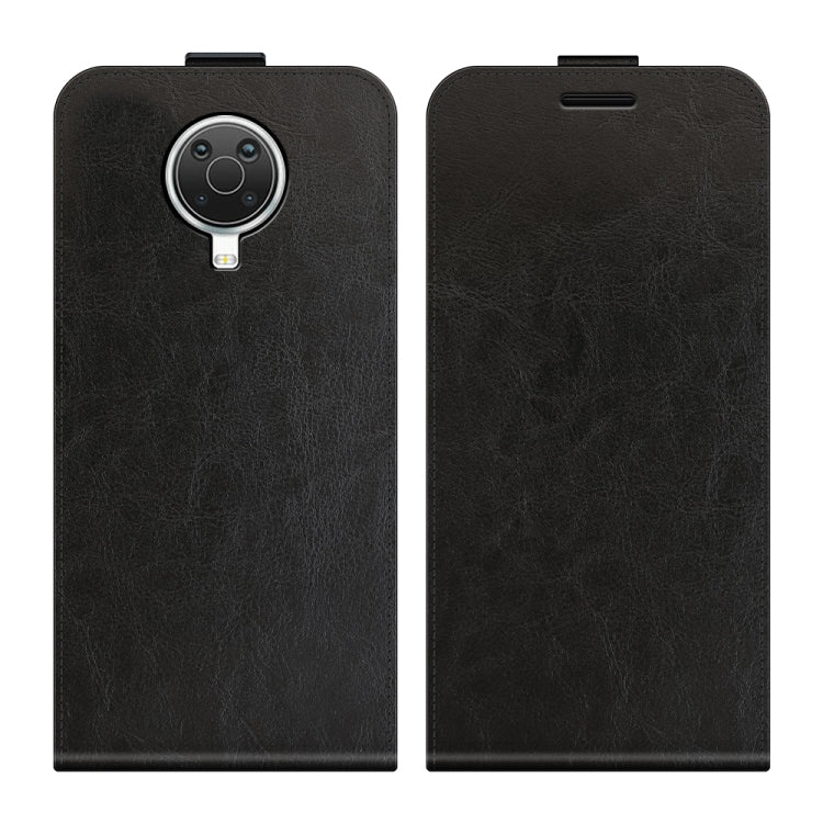Per Nokia G10/G20 R64 Texture Custodia protettiva in pelle a vibrazione verticale singola con slot per schede e cornice per foto, For Nokia G10/G20