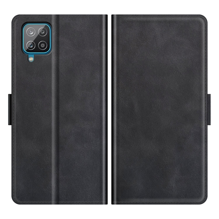 Per Samsung Galaxy A22 4G Custodia in pelle a vibrazione orizzontale con fibbia magnetica a doppio lato con supporto e slot per carte e portafoglio