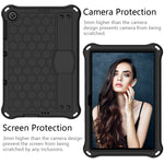 Design a nido d'ape Materiale EVA + PC Guscio protettivo anticaduta a quattro angoli con cinturino, For Huawei MediaPad T10 9.7 / T10 10.1