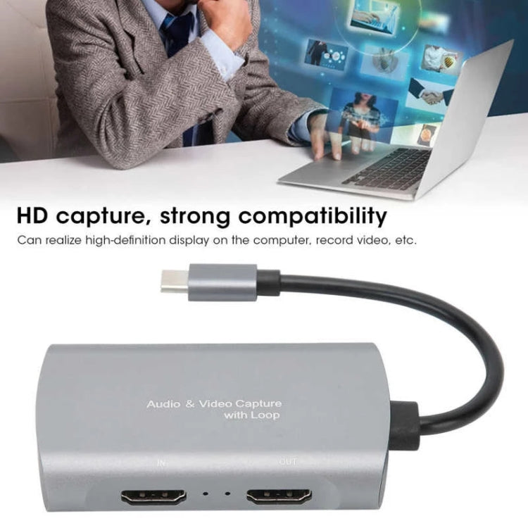 Scheda di acquisizione video Z31A 4K da tipo C a HDMI1080P con loop