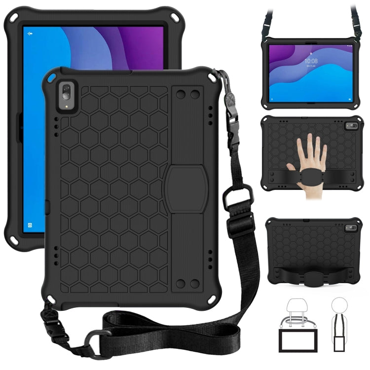 Design a nido d'ape Materiale EVA + PC Guscio protettivo piatto anticaduta a quattro angoli con cinturino, For Lenovo Tab M10 TB-X505X/F, For Lenovo Smart Tab M10 TB-605F, For Lenovo Smart Tab M10 TB-606F