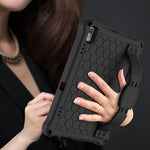 Design a nido d'ape Materiale EVA + PC Guscio protettivo piatto anticaduta a quattro angoli con cinturino, For Lenovo Tab M10 TB-X505X/F, For Lenovo Smart Tab M10 TB-605F, For Lenovo Smart Tab M10 TB-606F