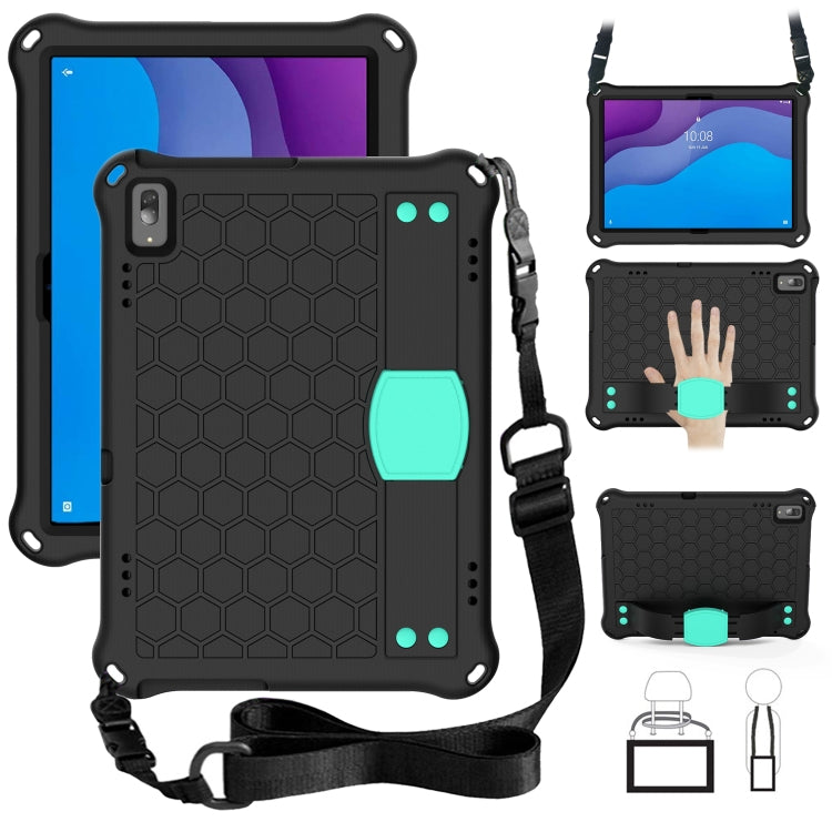 Design a nido d'ape Materiale EVA + PC Guscio protettivo piatto anticaduta a quattro angoli con cinturino, For Lenovo Tab M10 TB-X505X/F, For Lenovo Smart Tab M10 TB-605F, For Lenovo Smart Tab M10 TB-606F