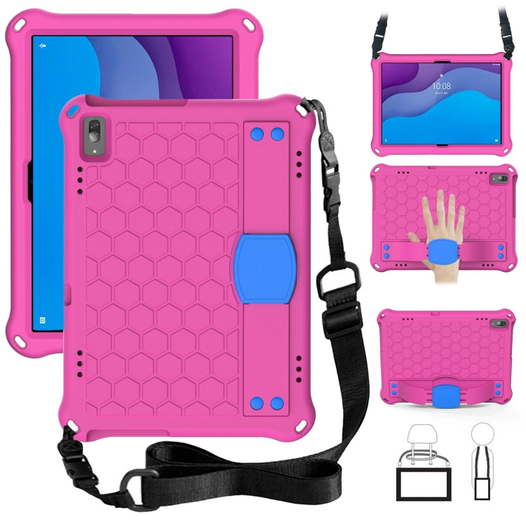 Design a nido d'ape Materiale EVA + PC Guscio protettivo piatto anticaduta a quattro angoli con cinturino, For Lenovo Tab M10 TB-X505X/F, For Lenovo Smart Tab M10 TB-605F, For Lenovo Smart Tab M10 TB-606F