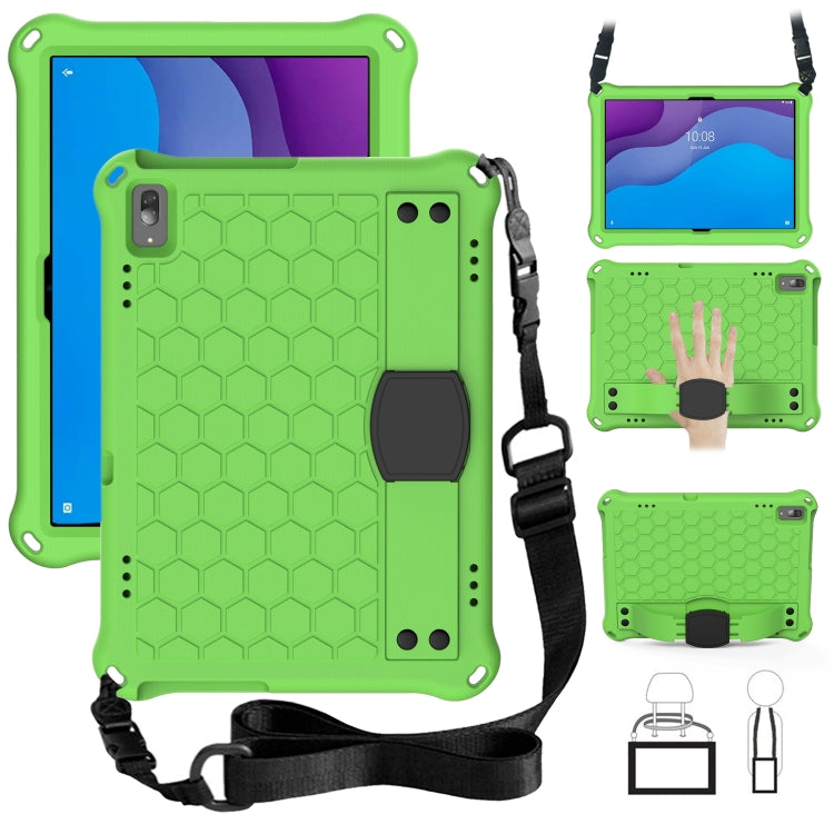 Design a nido d'ape Materiale EVA + PC Guscio protettivo piatto anticaduta a quattro angoli con cinturino, For Lenovo Tab M10 TB-X505X/F, For Lenovo Smart Tab M10 TB-605F, For Lenovo Smart Tab M10 TB-606F