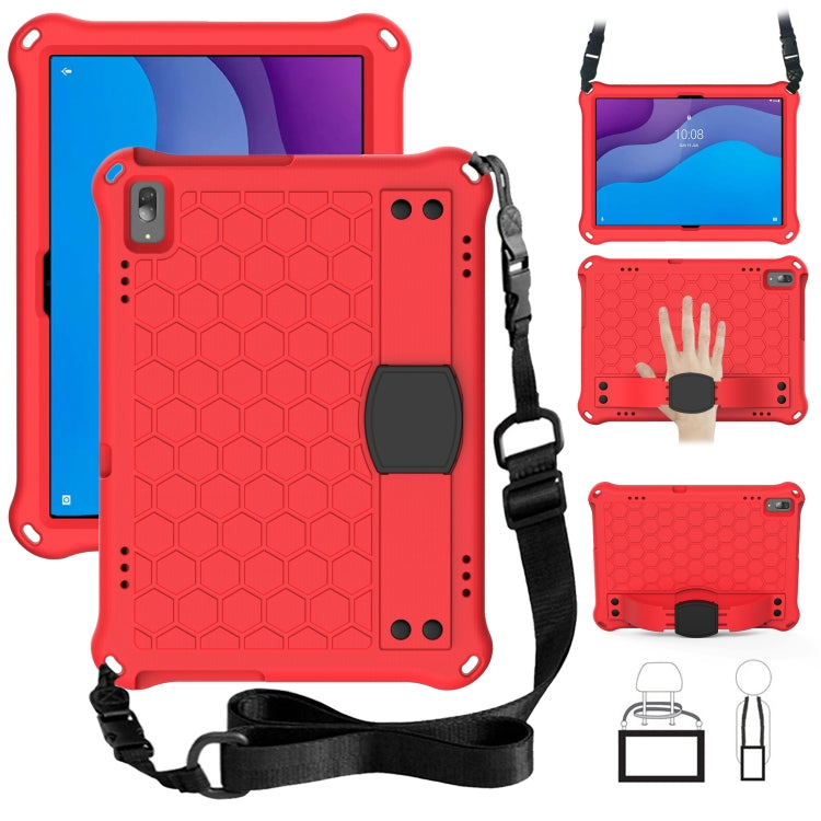 Design a nido d'ape Materiale EVA + PC Guscio protettivo piatto anticaduta a quattro angoli con cinturino, For Lenovo Tab M10 TB-X505X/F, For Lenovo Smart Tab M10 TB-605F, For Lenovo Smart Tab M10 TB-606F