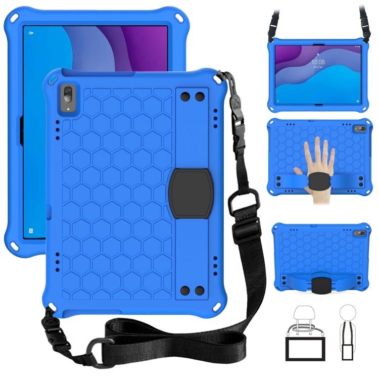 Design a nido d'ape Materiale EVA + PC Guscio protettivo piatto anticaduta a quattro angoli con cinturino, For Lenovo Tab M10 TB-X505X/F, For Lenovo Smart Tab M10 TB-605F, For Lenovo Smart Tab M10 TB-606F