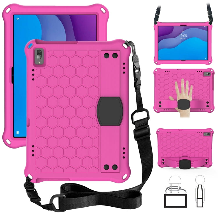Design a nido d'ape Materiale EVA + PC Guscio protettivo piatto anticaduta a quattro angoli con cinturino, For Lenovo Tab M10 TB-X505X/F, For Lenovo Smart Tab M10 TB-605F, For Lenovo Smart Tab M10 TB-606F
