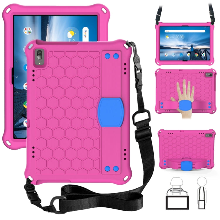 Design a nido d'ape Materiale EVA + PC Guscio protettivo piatto anticaduta a quattro angoli con cinturino, For Lenovo Tab M10 TB-X505X/F, For Lenovo Smart Tab M10 TB-605F, For Lenovo Smart Tab M10 TB-606F
