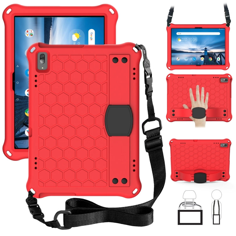 Design a nido d'ape Materiale EVA + PC Guscio protettivo piatto anticaduta a quattro angoli con cinturino, For Lenovo Tab M10 TB-X505X/F, For Lenovo Smart Tab M10 TB-605F, For Lenovo Smart Tab M10 TB-606F