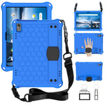 Design a nido d'ape Materiale EVA + PC Guscio protettivo piatto anticaduta a quattro angoli con cinturino, For Lenovo Tab M10 TB-X505X/F, For Lenovo Smart Tab M10 TB-605F, For Lenovo Smart Tab M10 TB-606F