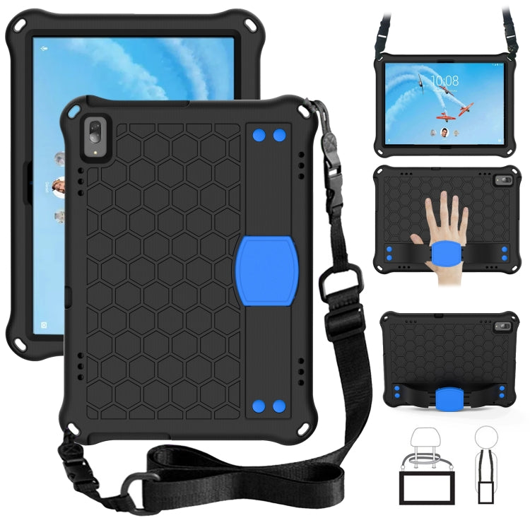 Design a nido d'ape Materiale EVA + PC Guscio protettivo piatto anticaduta a quattro angoli con cinturino, For Lenovo Tab P10 TB-X705F/L, For Lenovo Tab E10 TB-X104F