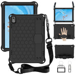 Design a nido d'ape Materiale EVA + PC Guscio protettivo piatto anticaduta a quattro angoli con cinturino, For Lenovo Tab P10 TB-X705F/L, For Lenovo Tab E10 TB-X104F