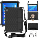 Design a nido d'ape Materiale EVA + PC Guscio protettivo piatto anticaduta a quattro angoli con cinturino, For Lenovo Tab 4 10 Plus TB-X704F/N/L/V, For Lenovo Tab 4 10 TB-X304F/N