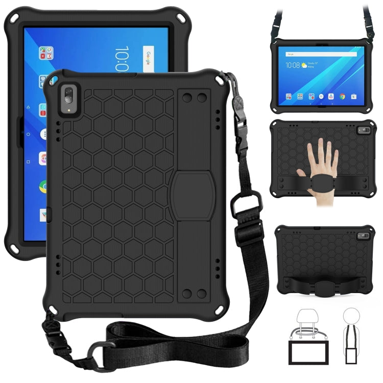 Design a nido d'ape Materiale EVA + PC Guscio protettivo piatto anticaduta a quattro angoli con cinturino, For Lenovo Tab 4 10 Plus TB-X704F/N/L/V, For Lenovo Tab 4 10 TB-X304F/N