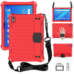 Design a nido d'ape Materiale EVA + PC Guscio protettivo piatto anticaduta a quattro angoli con cinturino, For Lenovo Tab 4 10 Plus TB-X704F/N/L/V, For Lenovo Tab 4 10 TB-X304F/N
