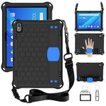 Design a nido d'ape Materiale EVA + PC Guscio protettivo piatto anticaduta a quattro angoli con cinturino, For Lenovo Tab 4 10 Plus TB-X704F/N/L/V, For Lenovo Tab 4 10 TB-X304F/N