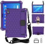 Design a nido d'ape Materiale EVA + PC Guscio protettivo piatto anticaduta a quattro angoli con cinturino, For Lenovo Tab 4 10 Plus TB-X704F/N/L/V, For Lenovo Tab 4 10 TB-X304F/N