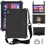 Design a nido d'ape Materiale EVA + PC Guscio protettivo piatto anticaduta a quattro angoli con cinturino, For Lenovo Tab 4 10 Plus TB-X704F/N/L/V, For Lenovo Tab 4 10 TB-X304F/N