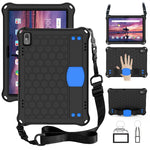 Design a nido d'ape Materiale EVA + PC Guscio protettivo piatto anticaduta a quattro angoli con cinturino, For Lenovo Tab 4 10 Plus TB-X704F/N/L/V, For Lenovo Tab 4 10 TB-X304F/N