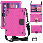 Design a nido d'ape Materiale EVA + PC Guscio protettivo piatto anticaduta a quattro angoli con cinturino, For Lenovo Tab 4 10 Plus TB-X704F/N/L/V, For Lenovo Tab 4 10 TB-X304F/N