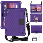 Design a nido d'ape Materiale EVA + PC Guscio protettivo piatto anticaduta a quattro angoli con cinturino, For Lenovo Tab 4 10 Plus TB-X704F/N/L/V, For Lenovo Tab 4 10 TB-X304F/N