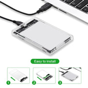 Custodia portatile da 2,5 pollici SATA a USB 3.1 Gen 2