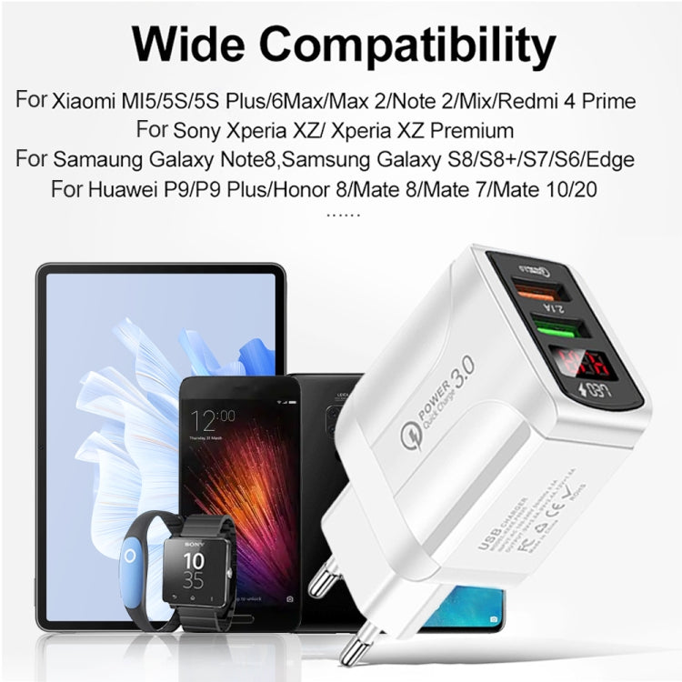 Caricabatterie rapido QC3.0 con cavo Micro USB 20W